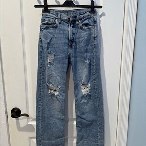 Vintage Straight Blue Jeans